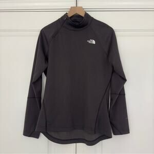 The North Face Flashdry Lightweight Pullover Jacket High Neck Zip Long Sleeve L